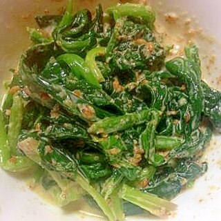 ほうれん草のマヨ胡麻和え